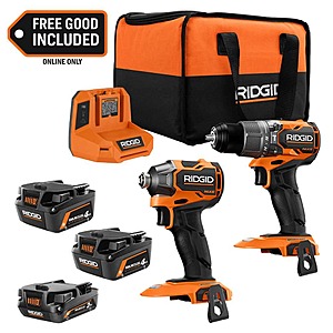 18V NUKE SubCompact Brushless 2-Tool Combo Kit w/ 4Ah MAX Battery. 2Ah MAX Battery & Charger w/ 18V 4Ah MAX Battery $269