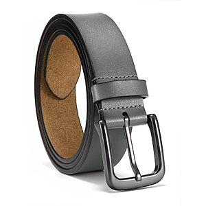 CHAOREN Mens Belts Leather 35mm for Jeans - Tough at Work, Sharp Daily $3.99