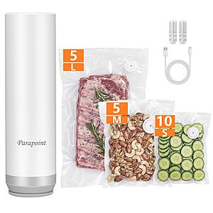 Amazon - Handheld Vacuum Sealer for Food Powerful Vacuum Sealer Machine - $14.99