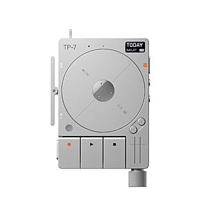 Teenage Engineering TP-7 Portable Digital Audio Recorder w/ USB-C Audio Interface, Bluetooth & 128GB Storage (Black or Silver) $1049.30 + Free Shipping w/ Prime or on $35+
