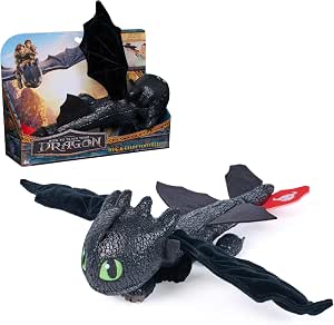 DreamWorks How to Train Your Dragon 12" Hug & Glide Toothless Plush $11.56 + Free Shipping w/ Prime or on $35+
