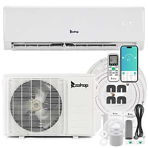 Ktaxon 11500 BTU 17 SEER2 230V Ductless Mini Split System $319.99 + Free Shipping