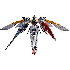 $130.90* | TAMASHII NATIONS - Mobile Suit Gundam Wing - Wing Gundam Metal Robot Spirits Figure at Amazon