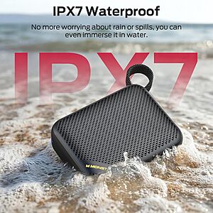 Monster S360 Portable Bluetooth Speaker, IPX7 Waterproof, Bluetooth 6.0, 20H Playtime $17.84