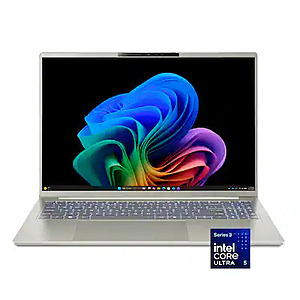 Acer Swift Go 16 AI (2026): 16” FHD+ OLED Touch, Intel Ultra 5 322, 16GB LPDDR5, 512GB SSD $699.99