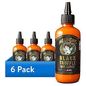 $11.58 | (6 pack) Melinda's Black Truffle Hot Sauce, Condiment and Sauce, 12 oz ($1.93 each)