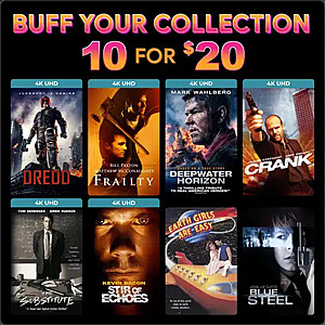 Fanflix: Buff Your Collection Digital Titles 5 for $10