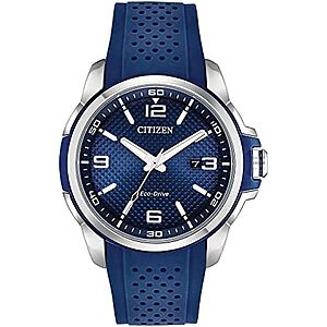 $147.30* | 44mm Citizen Men's Eco-Drive Stainless Steel Weekender Watch (Blue) at Amazon