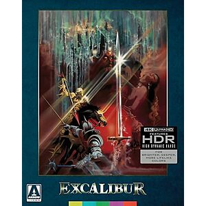 $35.89* | Excalibur (Limited Edition Arrow Video 4K Ultra HD Blu-ray) at Amazon