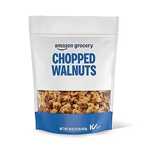[NEW, SnS] $6.02 | 16-Oz Happy Belly Chopped Walnuts at Amazon