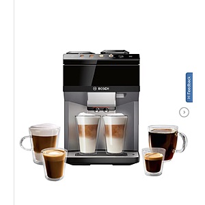 Bosch 500 Series Fully Automatic Espresso and Coffee Machine, Dark Silver $799.99 free Shipping Costco.com