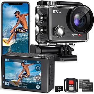 Hiicam 4K 30FPS Waterproof Action Camera $35 + Free S/H