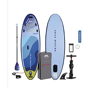 Aqua Marina Vibrant 8' Youth Inflatable Paddleboard $149.99 free shipping Costco.com