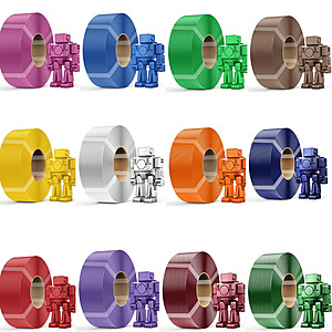 10 ROLLS Creality PETG No-Spool Filament $77