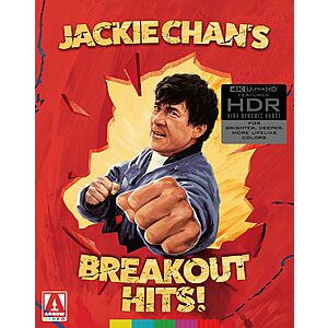 10-Disc 4k UHD Jackie Chan's Breakout Hits (Limited Edition) $116.35 + Free Shipping