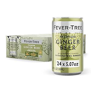 [SnS, AC] $13.41* | 24-Pk 5.07-Oz Fever-Tree Premium Ginger Beer Cans at Amazon