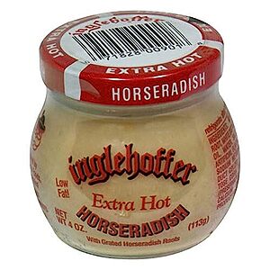 $1.82* | 4-Oz Inglehoffer Horseradish (Extra Hot) at Amazon