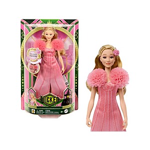$7.49 FS WOOT PRIME  Mattel Wicked Singing Glinda Fashion Doll & Accessories,