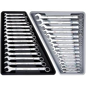 [AC] $89.59* | toolant Max Grip 30pcs Professional Metric & SAE Combination Wrench Set at Amazon