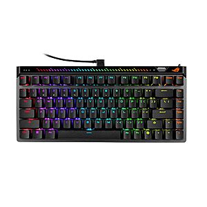 ASUS ROG Falchion Ace 75 HE Wired Analog/Hall Effect Gaming Keyboard– 75% TKL, USB, Hot Swappable HFX V2X Magnetic Switch for $138.31k