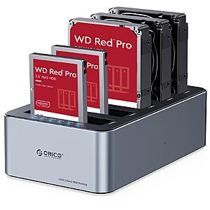 ORICO USB C 5 Bay Hard Drive Cloner - $65.99 after coupon