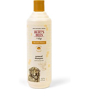 16-Oz Burt's Bees Manuka Honey Oatmeal Shampoo for Dogs (Milk & Honey) $2.69 w/ S&S + Free Shipping w/ Prime or on $35+