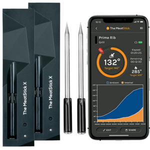 2-Pack: Meatstick X Dual-Sensor Wireless Meat Thermometers $24.99 + Free Shipping