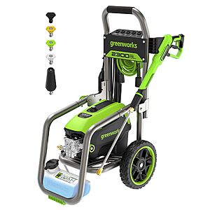 Greenworks Pro 2300 PSI 2.3 GPM Electric Pressure Washer(SGS Certified) $223.99