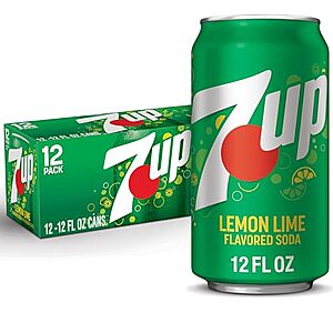 [SnS, AC] $14.74* | 3 × 12-Pack 12oz 7UP Lemon Lime Soda ($4.91 each) at Amazon