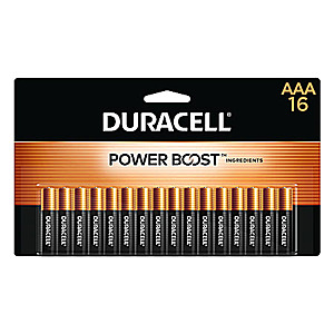 Office Depot/Max: Duracell Batteries: 16-Pack AAA or 16-Pack AA $22 + 100% Back In Bonus Rewards & More + Free Store Pickup $21.99