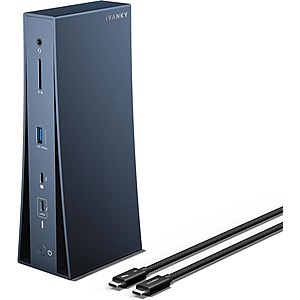 IVANKY 11-in-1 Thunderbolt 5 Fusion Dock Pro 3 Tower Docking Station $219.99 + Free Shipping