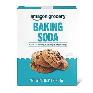 4/$3.23 FS Prime S&S   16-Oz Amazon Grocery Baking Soda