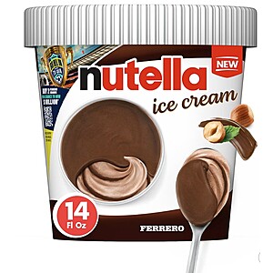 Select Stores: Nutella Hazelnut Ice Cream - 14 fl oz $3.49