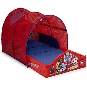 Delta Children Nick Jr. PAW Patrol Sleep and Play Toddler Bed with Tent, Red $39.27
