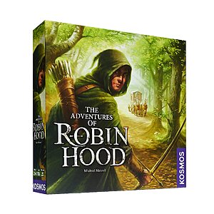 Thames & Kosmos The Adventures of Robin Hood | Cooperative Story-Driven Family Board Game | Free-Movement Mechanic | 2–4 Players | Ages 10+ | By Michael Menzel $30.99