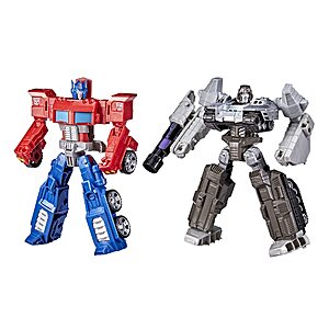 $17.99: Transformers Heroes and Villains Optimus Prime and Megatron 2-Pack Action Figures, 7-inch (Amazon Exclusive)