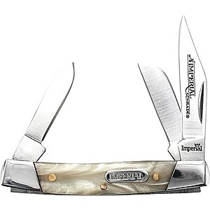 Imperial Schrade IMP14 Small Stockman 3-Blade Folding Pocket Knife $7.99 + Free Shipping w/ Prime or on $35+