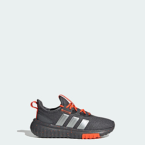 adidas Kids' Kaptir 4.0 Shoes (Limited Sizes, Grey Five / Matte Silver / Impact Orange) $21