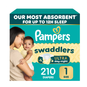 Costco Members - Pampers Swaddlers Ultra Diapers, (Size 1-2) $32.99, (Size 3-7) $36.79 + free shipping