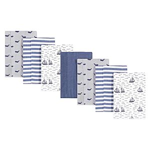 Hudson Baby Unisex Baby Cotton Flannel Burp Cloths - $9.99 @ Amazon