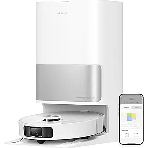 Dreame - L10s Ultra Gen 2 Robot Vacuum and Mop, 10,000Pa Suction, MopExtend Tech, All-in-One Base Station - White $299.99