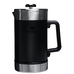 48 oz STANLEY Classic Stay-Hot French Press Coffee Maker(Black 2.0) $42 + Free S&H at Amazon