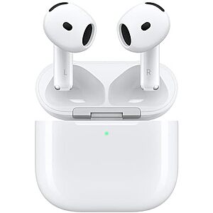 $119* | Renewed Premium: Apple AirPods 4 w/ Active Noise Cancellation + 10% Back w/ Prime Visa Card at Amazon