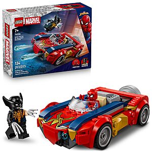 134-Piece LEGO Marvel Spider-Man Car vs. Venomized Wolverine $15.99 + Free Shipping w/ Prime or on $35+
