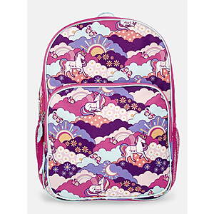 $4.97: Wonder Nation Kids' 17" Unicorn Fields Backpack(Various Colors) at Walmart.com