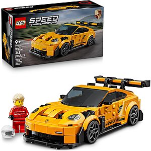 348-Piece LEGO Speed Champions Porsche 911 GT3 RS Building Set $21.59 + Free Shipping w/ Prime or on $35+