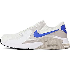 Nike Men's Air Max Excee Shoes (Summit White/Racer Blue, Various Sizes) $59.98 + Free Shipping