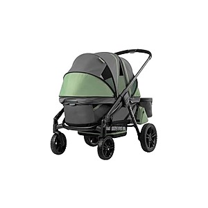 $210 FS PRIME WOOT  Evenflo Pivot Xplore Dreamz All-Terrain Stroller Wagon with Bassinet Insert