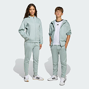 adidas Kids' Z.N.E. Tapered-Leg Pants (Wonder Sage / Tactile Green) $21