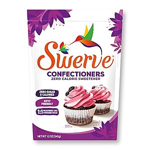 $4.99 | 12-Oz Swerve Sweetener Powder (Icing) at Amazon